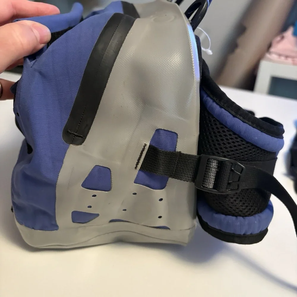 Sage DXL Typhoon Waterproof Fly Fishing Waist Chest Pack Blue